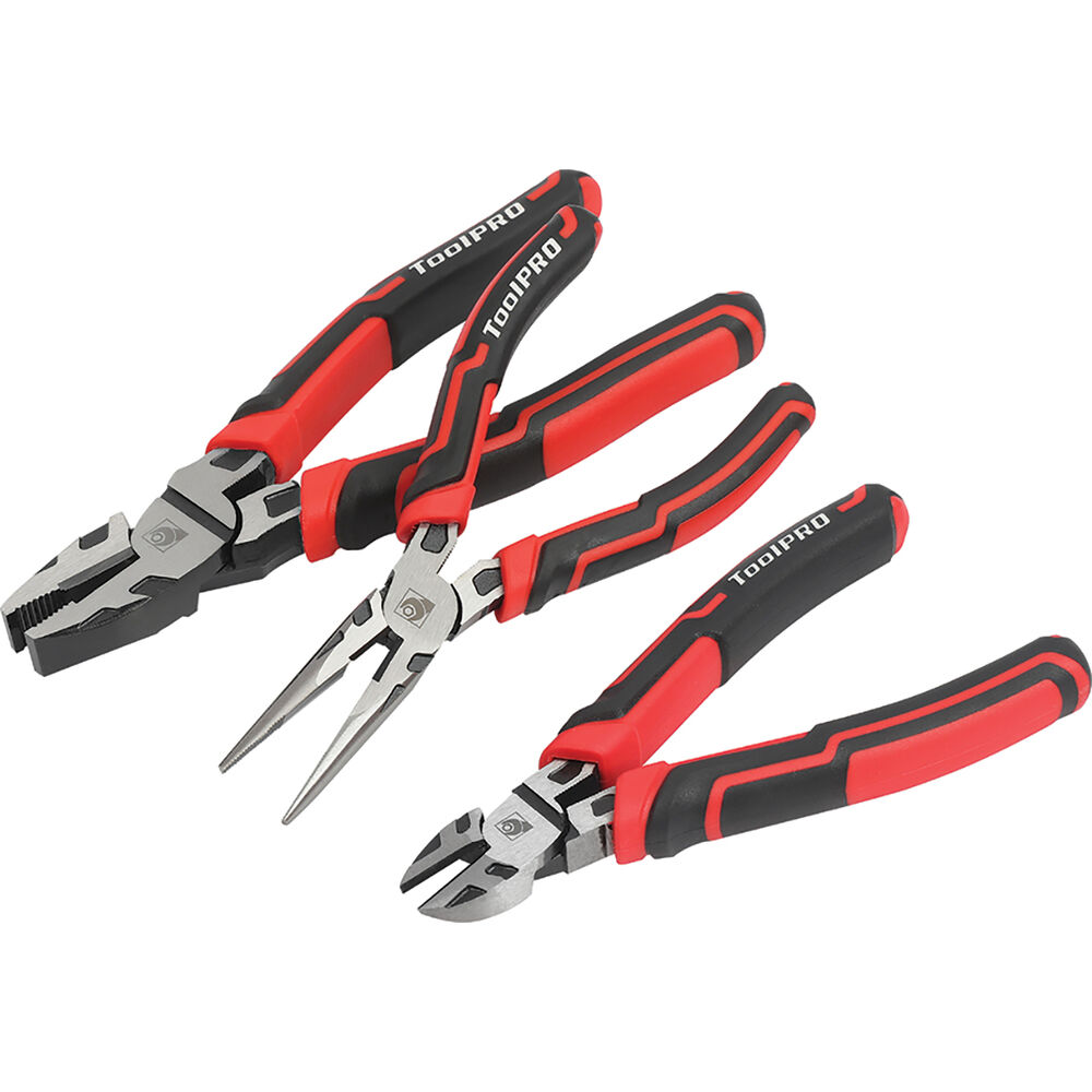 ToolPRO EVA Plier Set 3 Piece Supercheap Auto New Zealand
