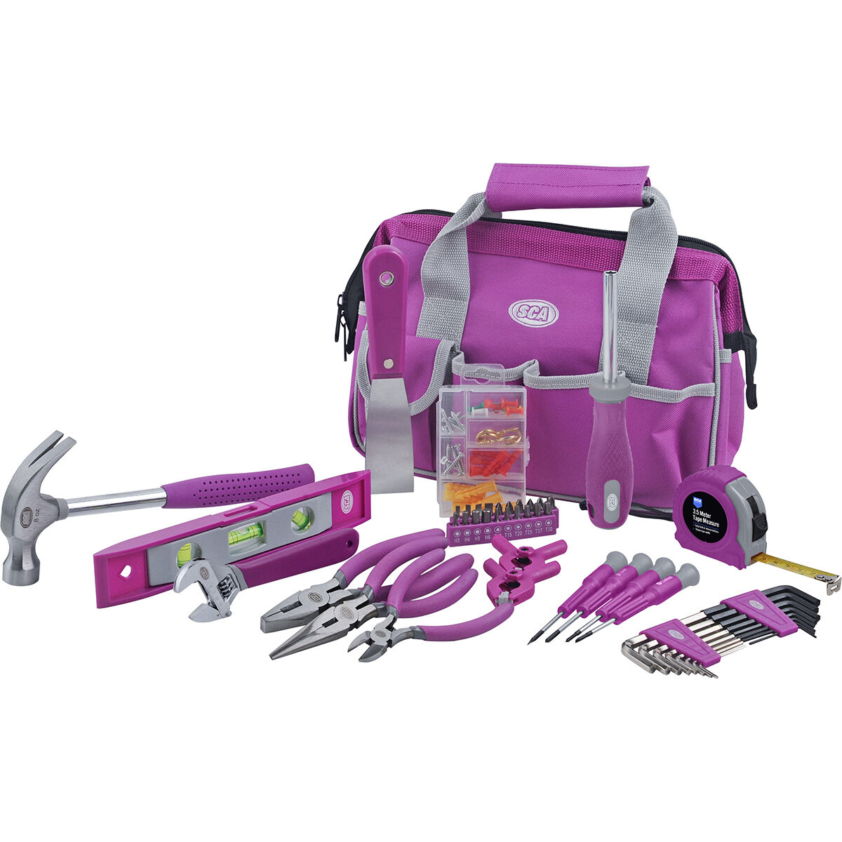 Purple shop tool kit