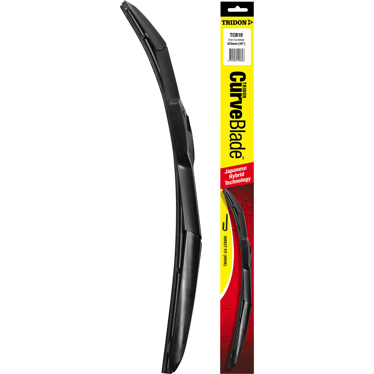 Tridon CurveBlade Wiper 475mm (19") Single - TCB19, , scanz_hi-res