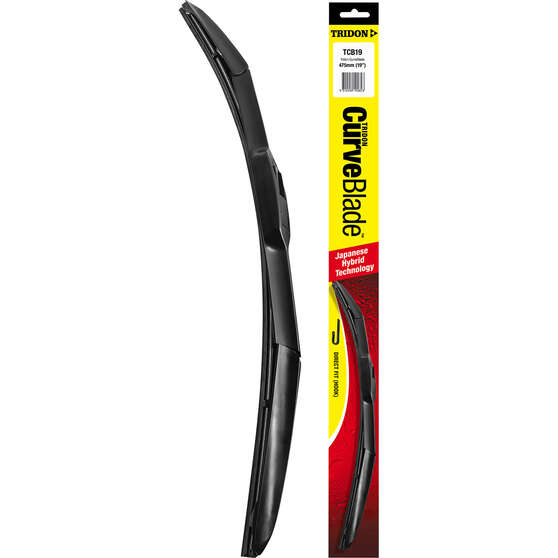 Tridon CurveBlade Wiper 475mm (19") Single - TCB19, , scanz_hi-res