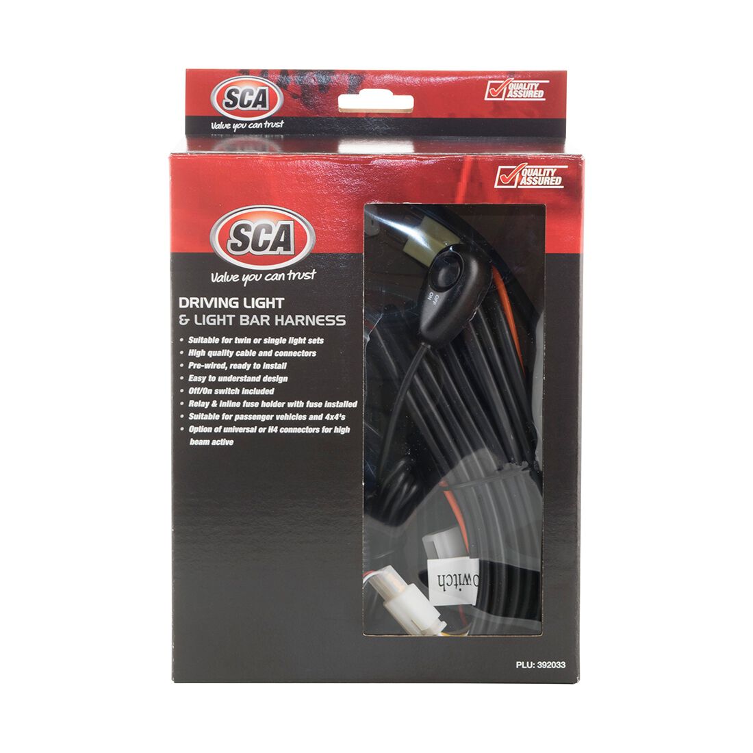 Enduralight Driving Light Wiring Harness, , scanz_hi-res