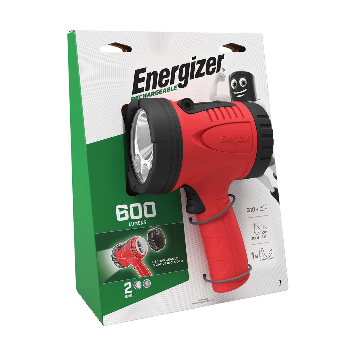 Energiser Rechargeable LED Spotlight 600L, , scanz_hi-res