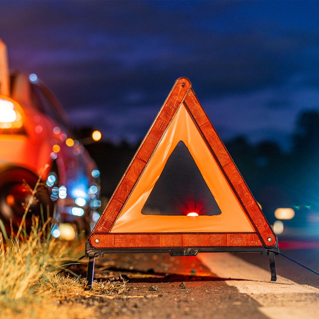 Cabin Crew Reflective Warning Triangle, , scanz_hi-res