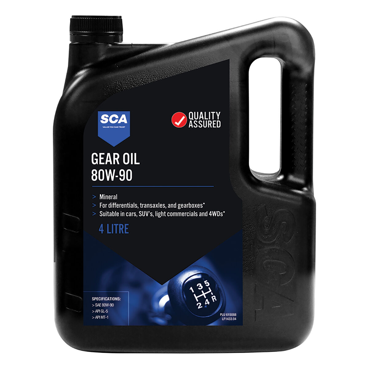 SCA Gear Oil 80W-90 4 Litre, , scanz_hi-res