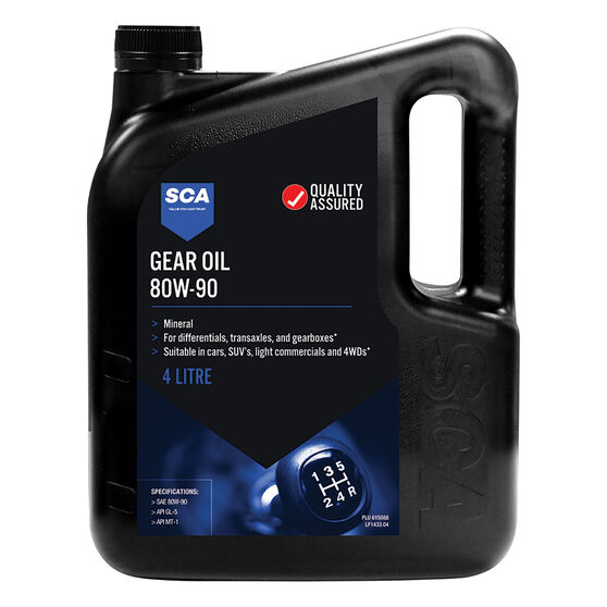 SCA Gear Oil 80W-90 4 Litre, , scanz_hi-res