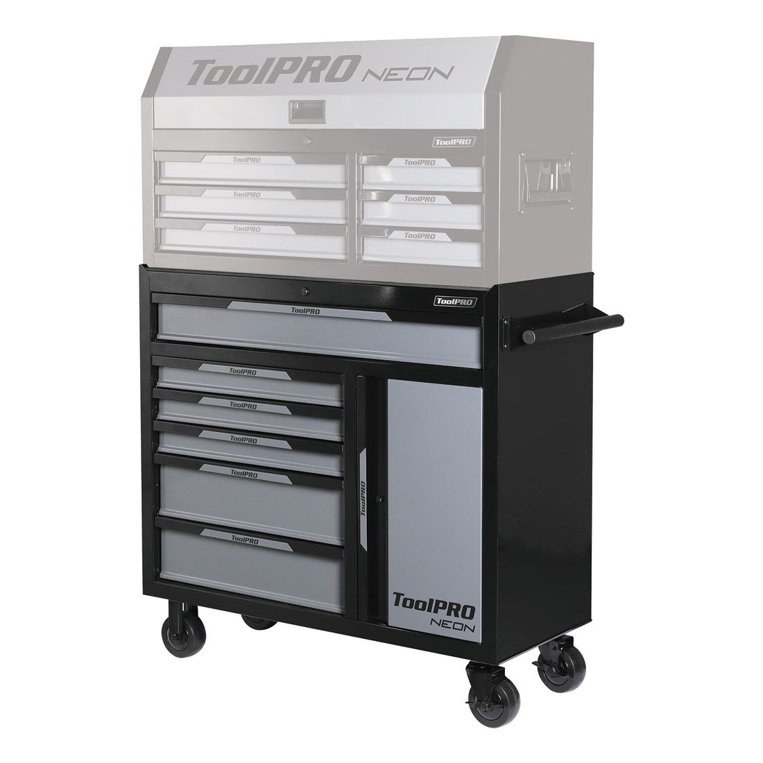 ToolPRO 42" Neon Ghost Tool Cabinet, , scanz_hi-res