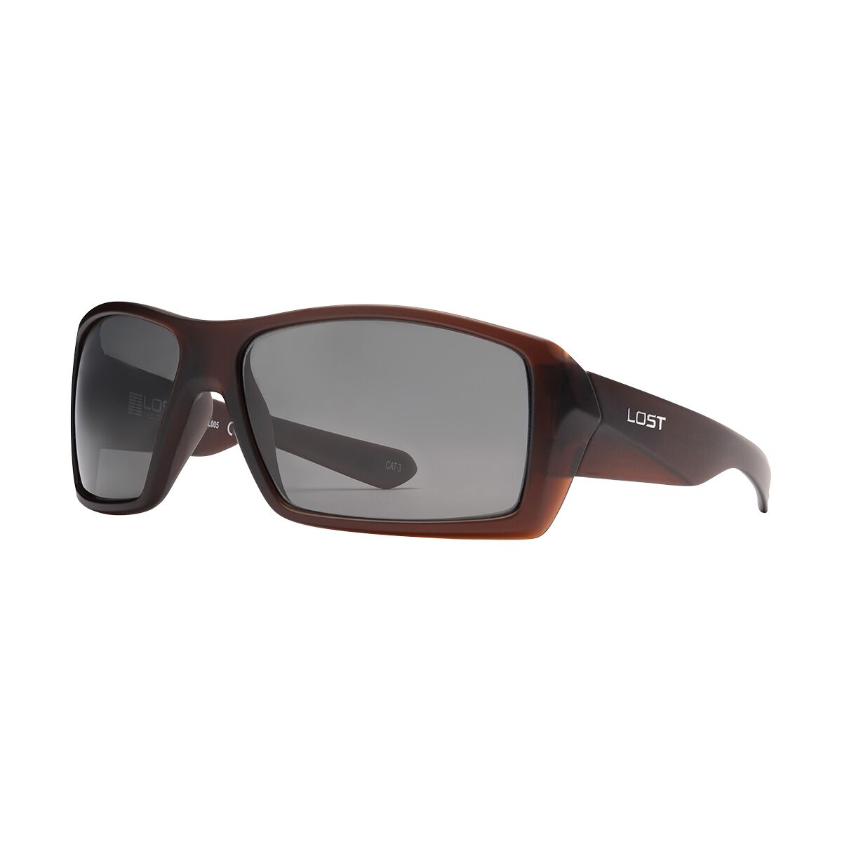 LOST Sunglasses La Mans Polarised Matt Xtal Beer, , scanz_hi-res