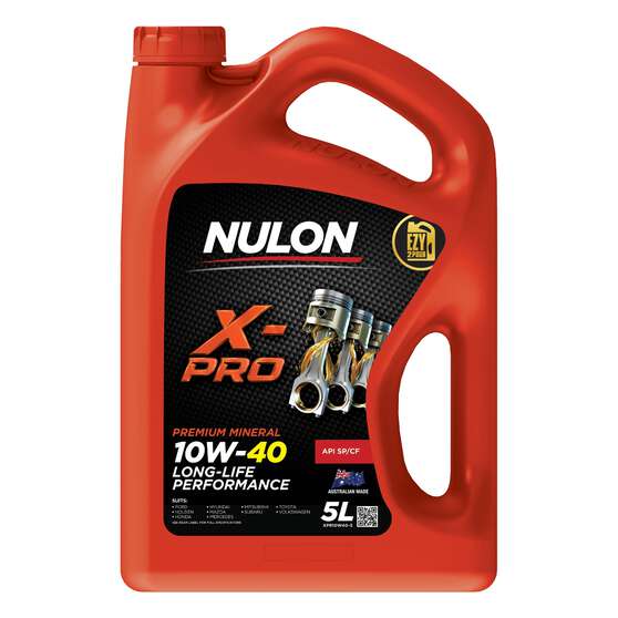 Nulon Semi Synthetic X-Pro 10W-40 Long Life Performance 5 Litre, , scanz_hi-res