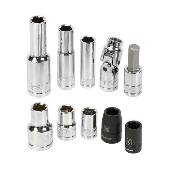 ToolPRO 10mm Essentials Socket Set 10 Piece, , scanz_hi-res