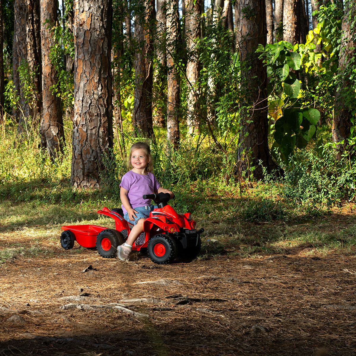 Ride On ATV and Trailer 6V, , scanz_hi-res