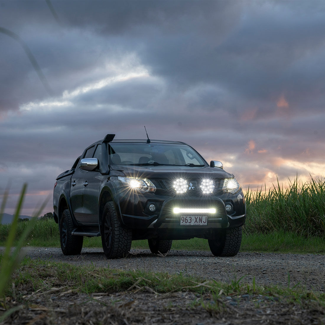 Hardkorr Lifestyle 8.5" LED Driving Lights, , scanz_hi-res