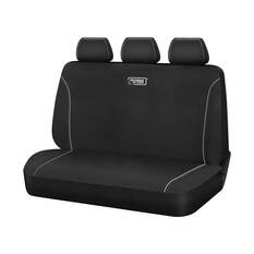 Ridge Ryder Canvas Seat Covers Black/Grey 06H, , scanz_hi-res