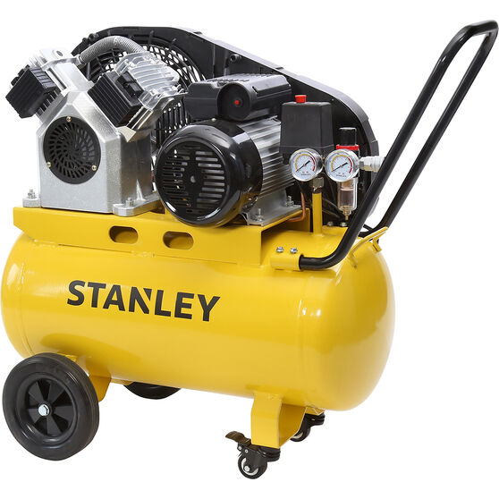 Stanley Air Compressor 2.5HP Belt Driven 50 Litre tank, , scanz_hi-res