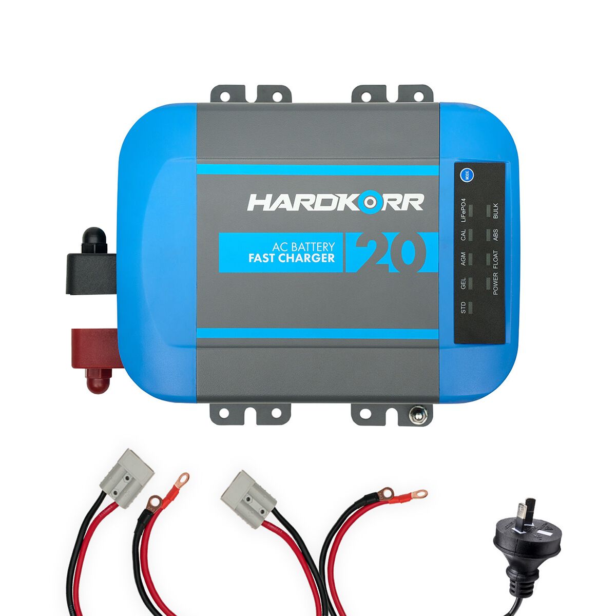 Hardkorr 12V 20A AC 3 Stage Battery Charger, , scanz_hi-res