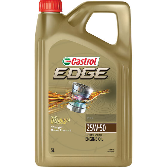 Castrol EDGE Engine Oil - 25W-50, 5 Litre, , scanz_hi-res