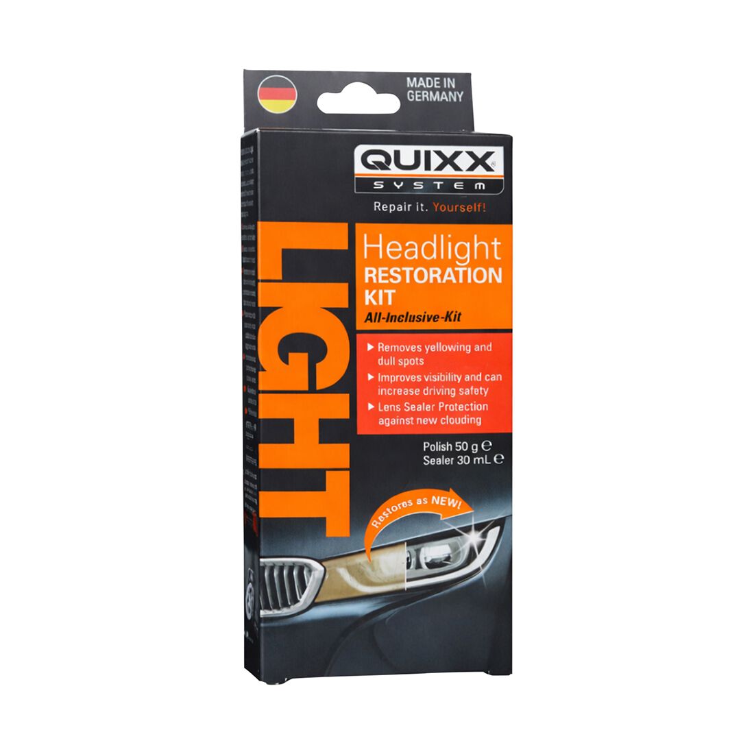 QUIXX Headlight Restoration Kit, , scanz_hi-res