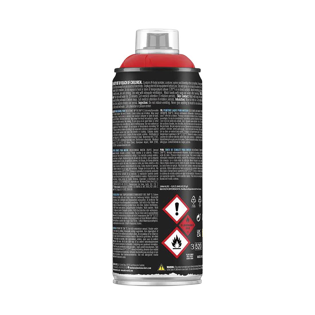 MTN PRO Engine Enamel Red 400ml Spray Paint, , scanz_hi-res