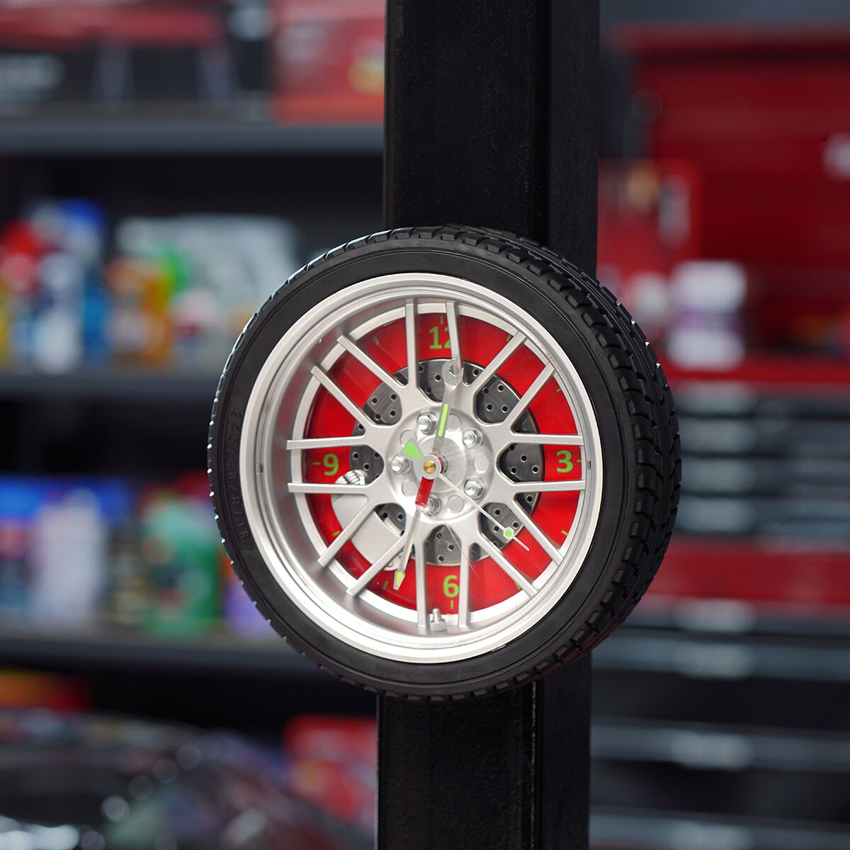 10'' Tyre Wall Clock, , scanz_hi-res