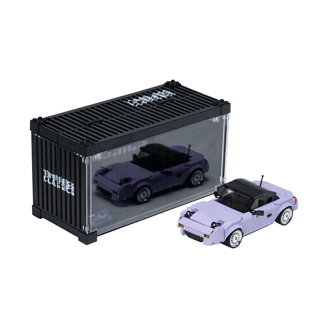 Timeless Classics JDM Building Bricks Purple Convertible, , scanz_hi-res