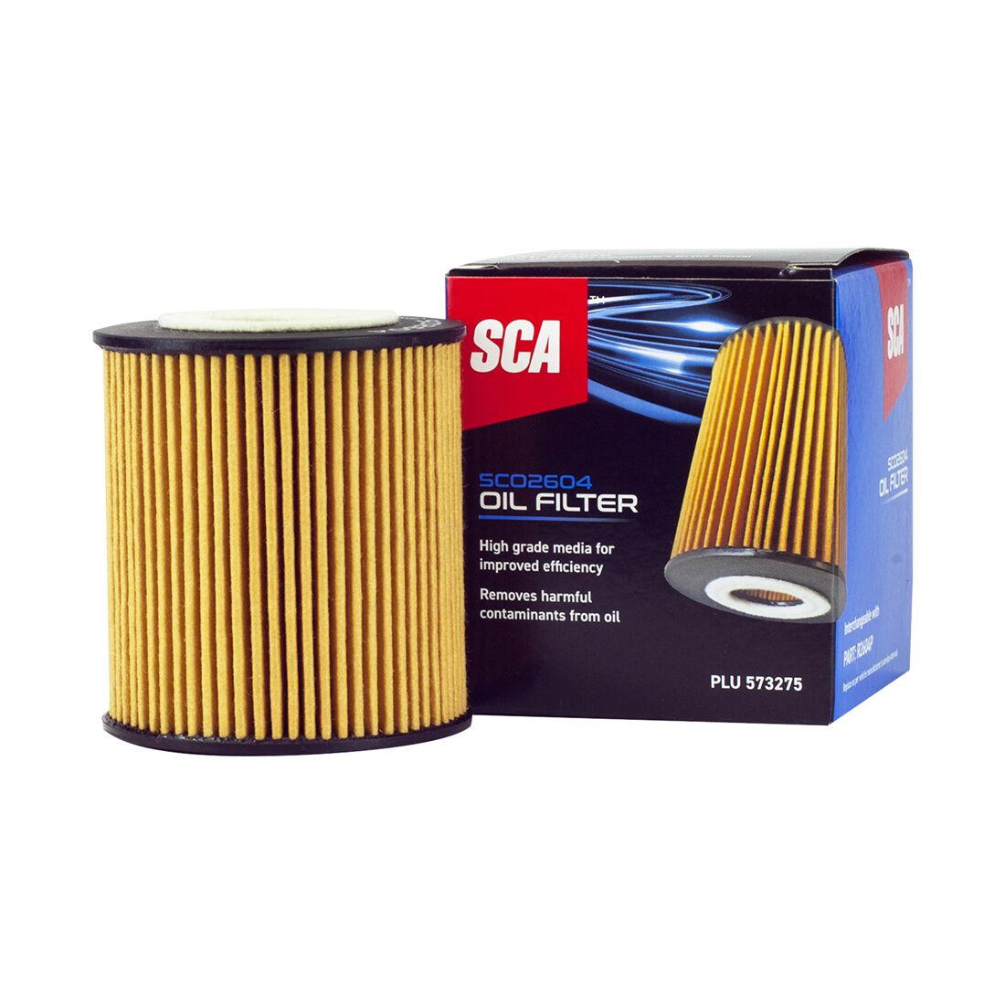 SCA Oil Filter SCO2604 (Interchangeable with R2604P), , scanz_hi-res