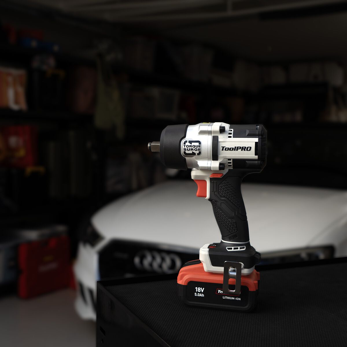 ToolPRO 18V Brushless 1/2" 700Nm Impact Wrench Kit 5.0Ah, , scanz_hi-res