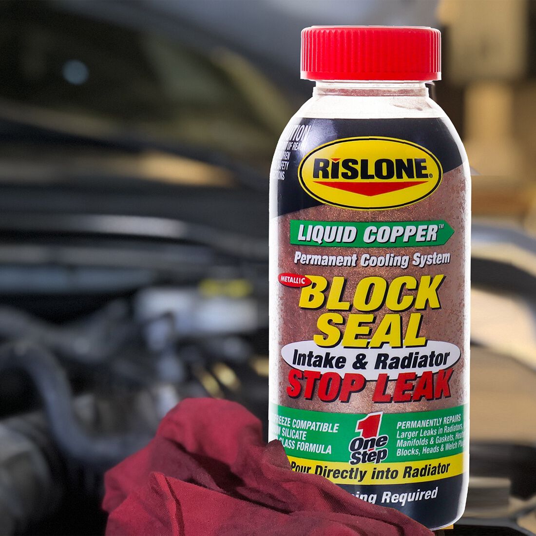 Rislone Liquid Copper Block Seal - 383g, , scanz_hi-res