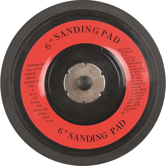 Blackridge Air Sanding Pad 6 Inch 150mm, , scanz_hi-res