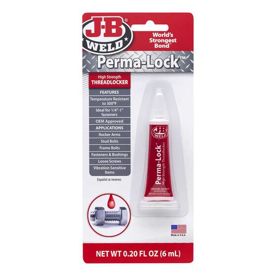 JB Weld Perma-Lock High Strength 6ml Red 27106, , scanz_hi-res