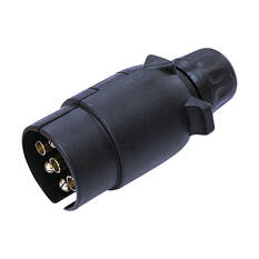 SCA Trailer Plug 7 Pin Large Round, , scanz_hi-res
