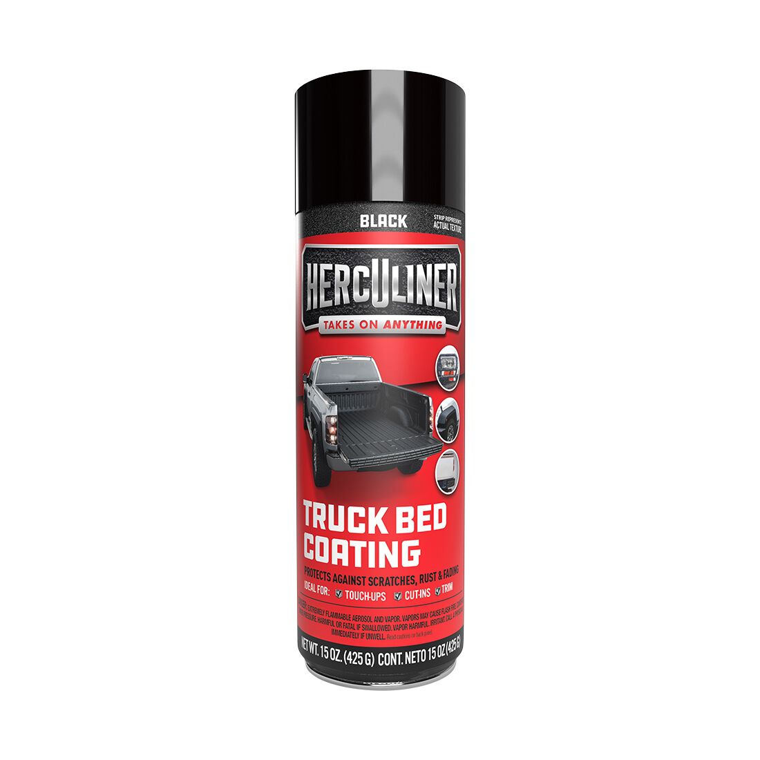 Herculiner Bed Liner Protective Coating Aerosol 425g, , scanz_hi-res