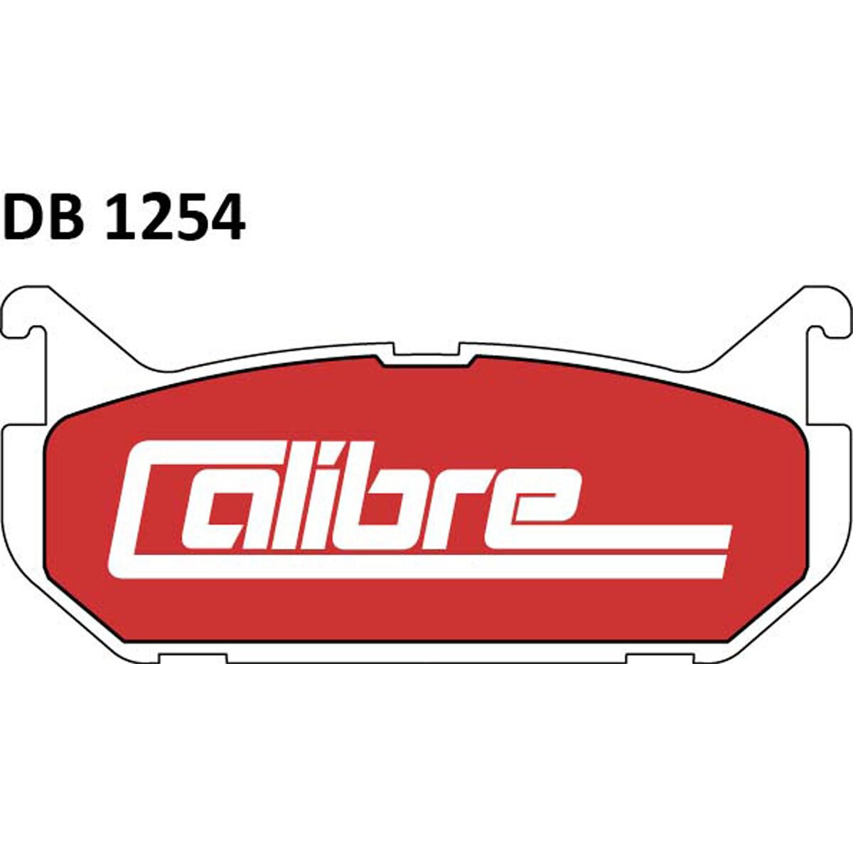 Calibre Disc Brake Pads DB1254CAL, , scanz_hi-res