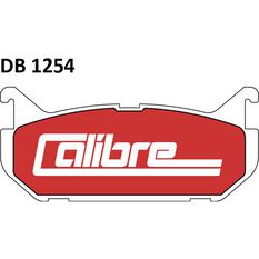 Calibre Disc Brake Pads DB1254CAL, , scanz_hi-res