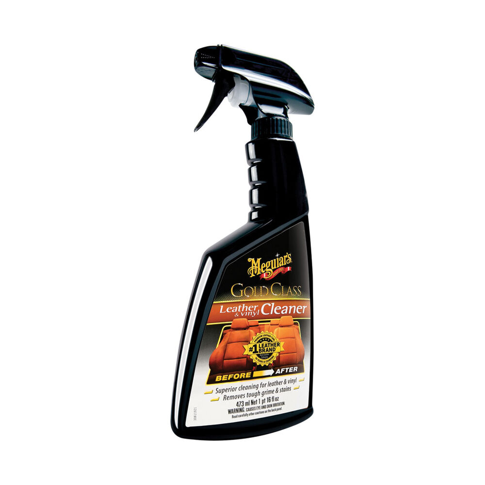 Meguiars Gold Class Leather And Vinyl Cleaner 473mL, G18516