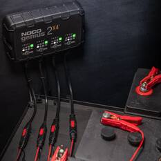 NOCO Genius 2X4 Smart Battery Charger 6V/12V 4-Bank 8 Amp, , scanz_hi-res