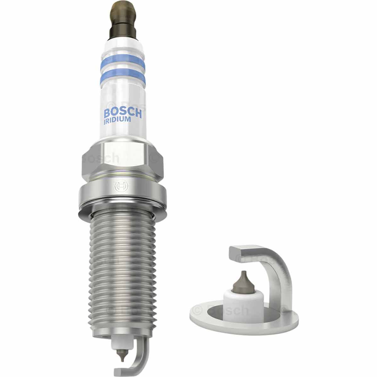 Bosch Iridium Spark Plug Single FR7SI30, , scanz_hi-res