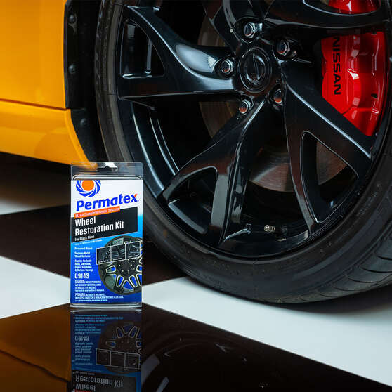 Permatex Wheel Restoration Kit Black, , scanz_hi-res