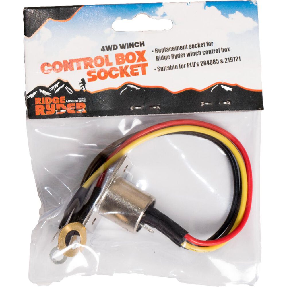 Ridge Ryder 4WD Winch Control Box Socket Supercheap Auto New Zealand