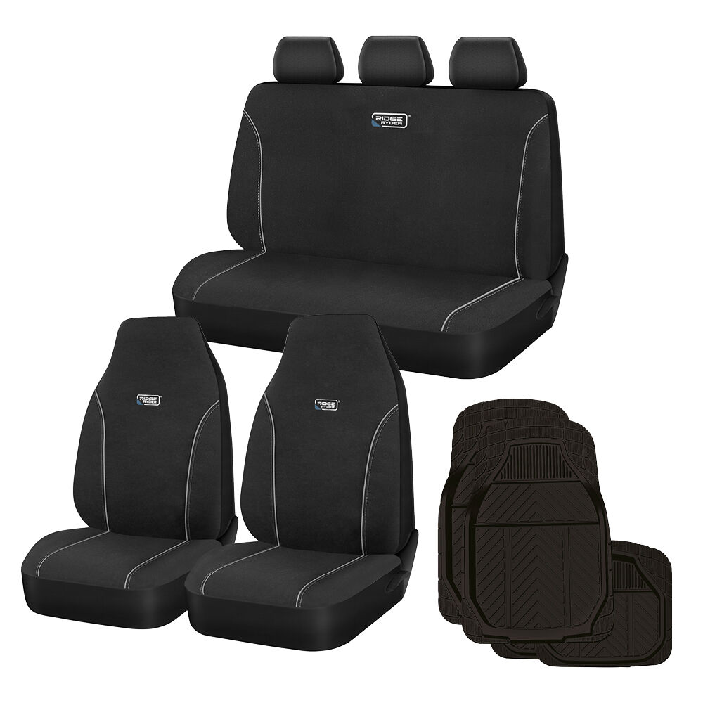Ridge Ryder Canvas Seat Cover and Rubber Floor Mat Set&nbsp;, , scanz_hi-res