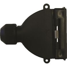 SCA Trailer Socket, Plastic - Flat, 7 Pin, , scanz_hi-res