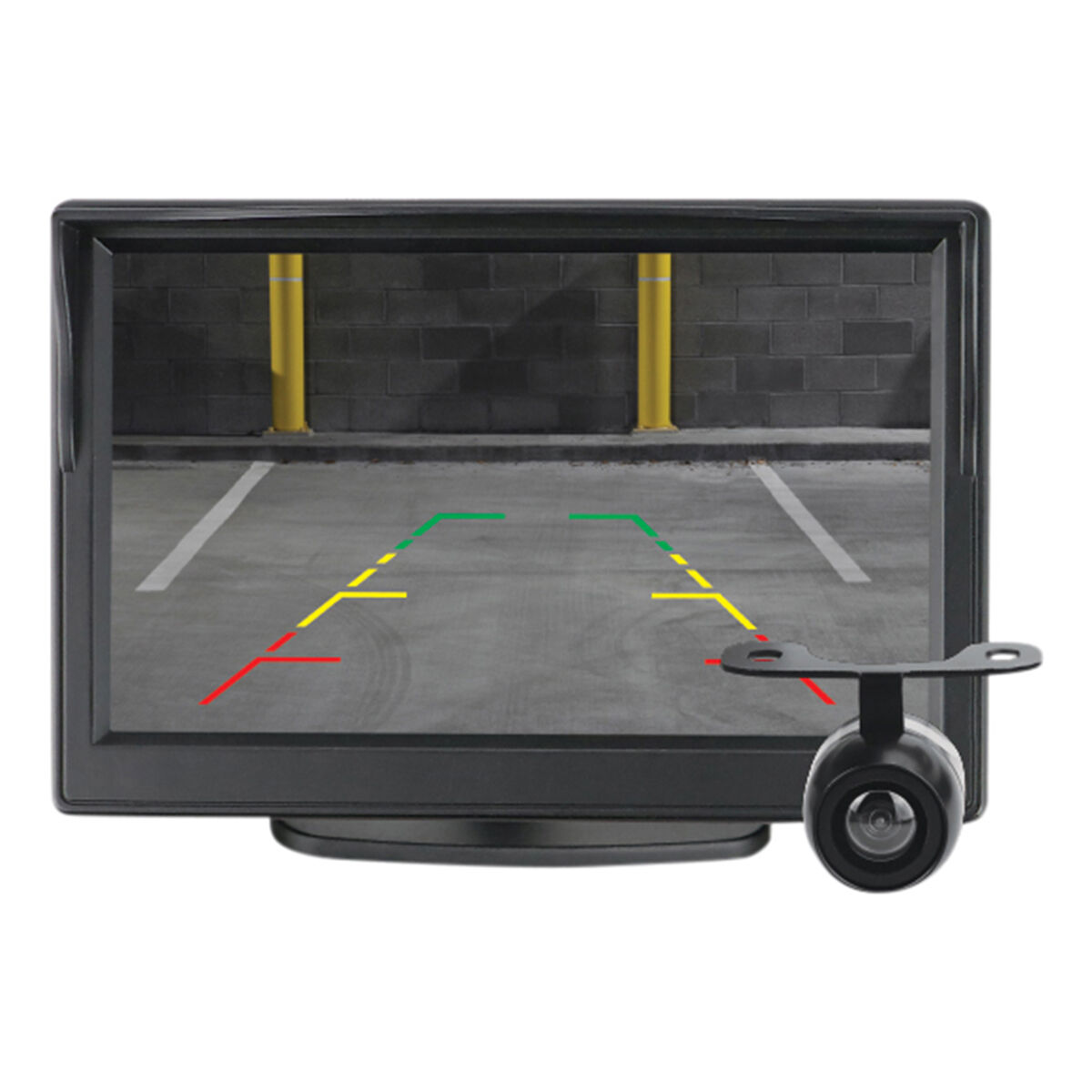 Gator GRV127KT Reverse Camera Kit 5" Dash Mount Display, , scanz_hi-res