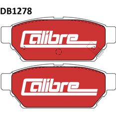Calibre Disc Brake Pads DB1278CAL, , scanz_hi-res