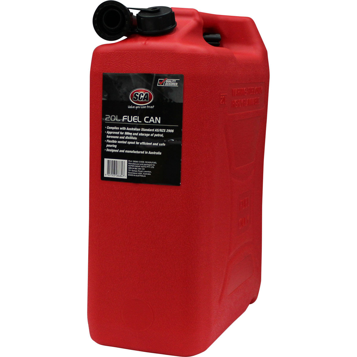 SCA Petrol Jerry Can 20 Litre, , scanz_hi-res