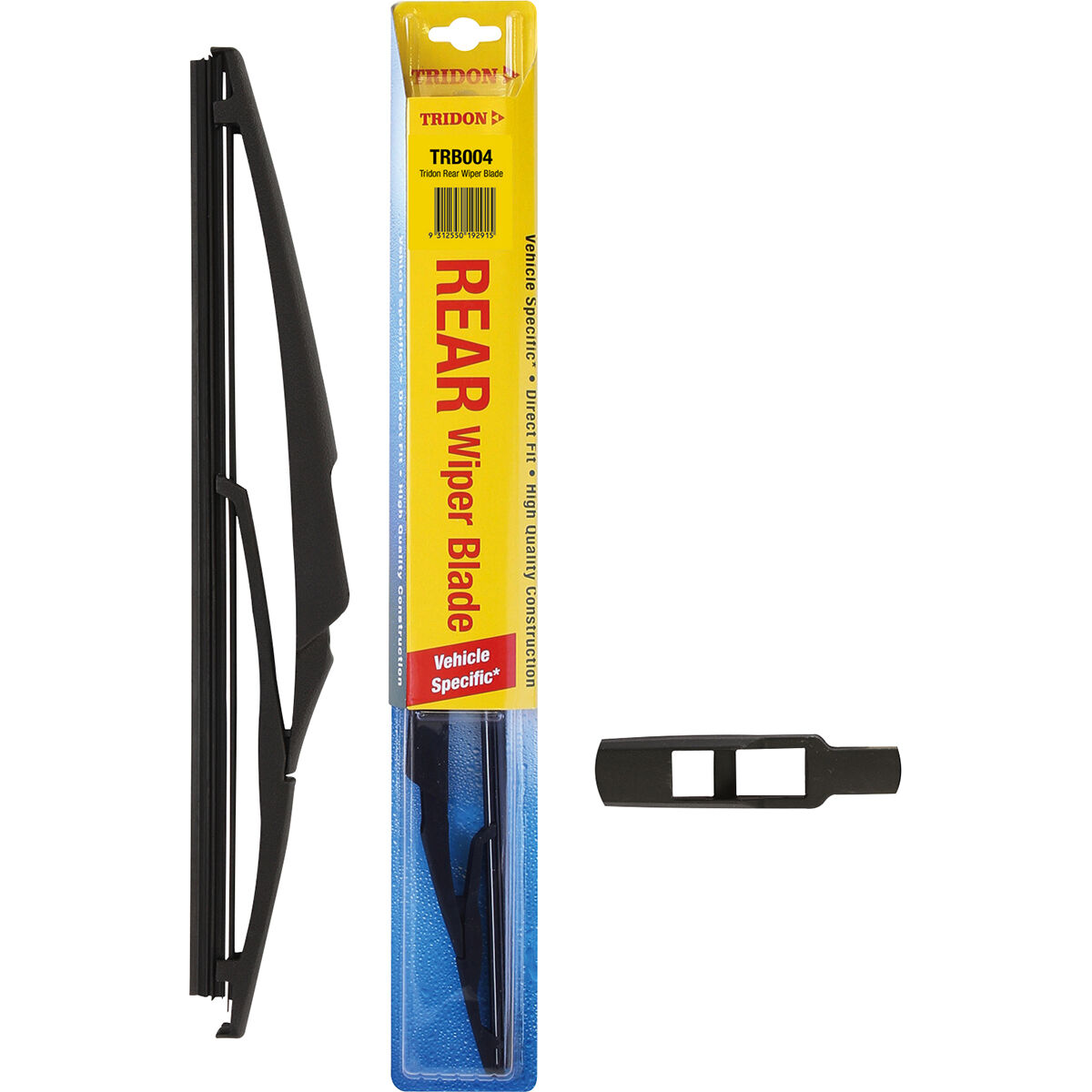 Tridon Rear Wiper Blade 310mm (12") Single - TRB004, , scanz_hi-res