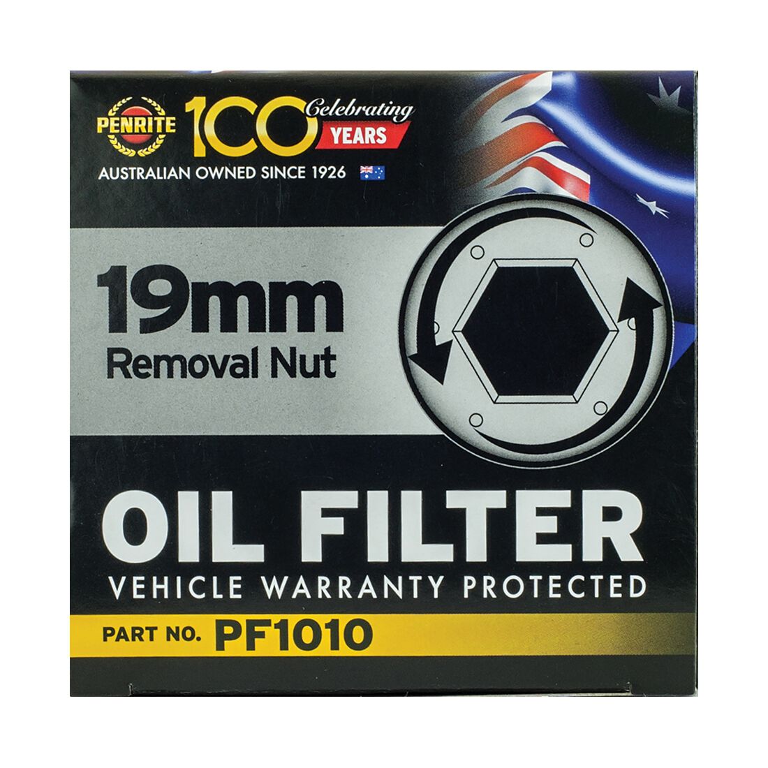 Penrite Oil Filter PF1010 (Interchangeable with Z516), , scanz_hi-res
