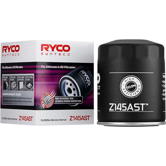 Ryco SynTec Oil Filter - Z145AST (Interchangeable with Z145A), , scanz_hi-res