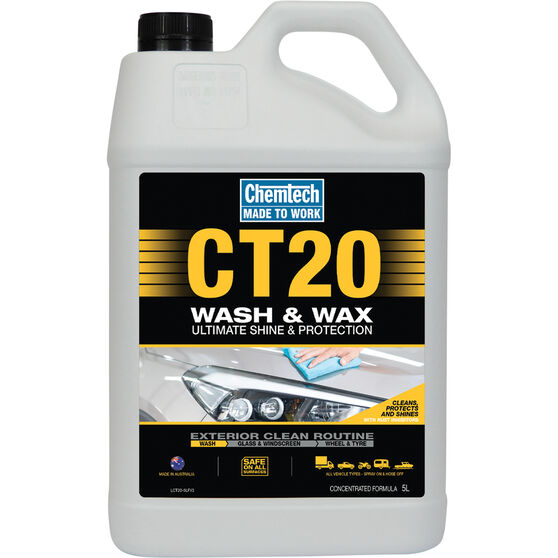 Chemtech CT20 Wash & Wax 5 Litre, , scanz_hi-res