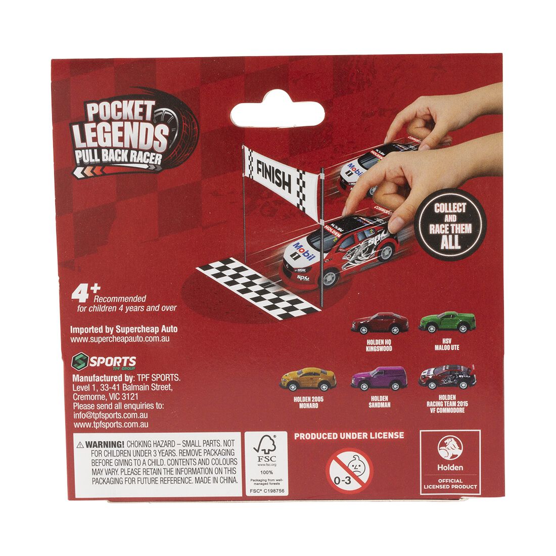 Pocket Legends Pull Back Racer - 2015 HRT Livery, , scanz_hi-res