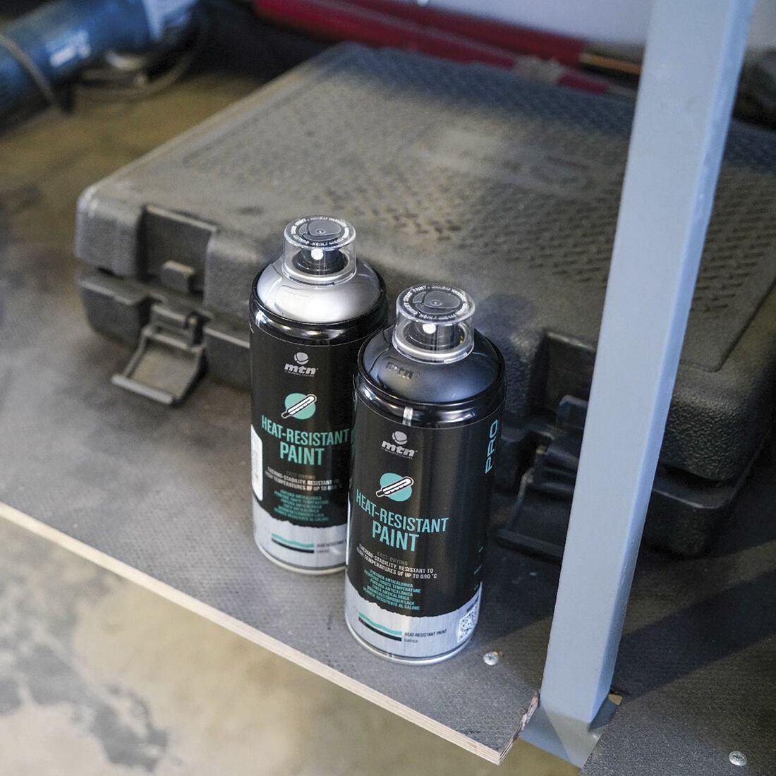 MTN Pro Black Heat Resistant Spray Paint 400mL, , scanz_hi-res