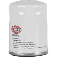 SCA Oil Filter SCO547 (Interchangeable with Z547), , scanz_hi-res