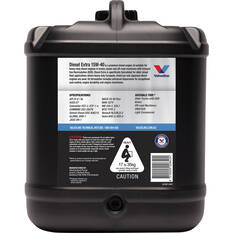 Valvoline Diesel Extra Engine Oil 15W-40 20 Litre, , scanz_hi-res